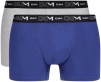 Комплект мужских трусов-боксеров DIM Cotton Stretch (2шт) (Синий/Кварц) фото превью 1
