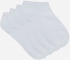 Комплект женских носков DIM Light Cotton (2 пары) (Белый/Белый) фото превью 2