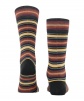 Носки мужские BURLINGTON Multi Stripe (Черный ) фото превью 2