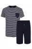 Мужская пижама JOCKEY Cotton Nautical Stripe (Синий) фото превью 1