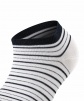 Носки женские FALKE Stripe Shimmer (Белый) фото превью 3