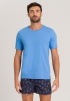 Мужская футболка HANRO Living Shirts (Голубой) фото превью 2