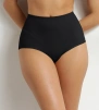 Женские трусы-слипы высокие корректирующие DIM Silhouette Contour (Черный) фото превью 1