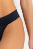 Женские трусы-стринги DKNY DKNY Stretch (Черный) фото превью 4