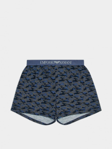 Мужские трусы-шорты EMPORIO ARMANI (Marine Camou 57435)