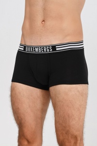 Комплект мужских трусов-боксеров BIKKEMBERGS Fashion Stripes (2шт) (Черный)