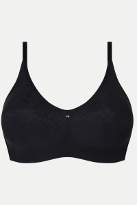 Бюстгальтер-топ с мягкой чашкой CHANTELLE Comfort Chic (Черный)
