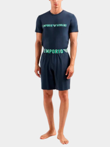 Мужская пижама EMPORIO ARMANI (Marine 00135)