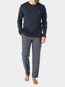 Мужская пижама EMPORIO ARMANI (Marine/Pied Poule 74936)