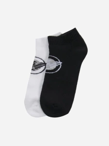 Комплект мужских носков EMPORIO ARMANI (2шт) (Black/White 00121)