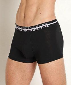 Мужские трусы-боксеры EMPORIO ARMANI (Black 00020)