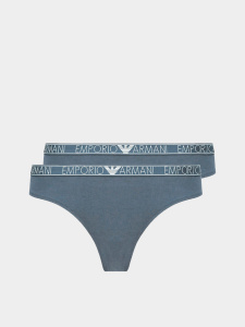 Женские трусы-бразилиана EMPORIO ARMANI (2шт) (Storm 03541)