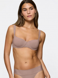 Бюстгальтер-балконет с плотной чашкой TRIUMPH Body Make-Up Illusion (Серо-Бежевый)