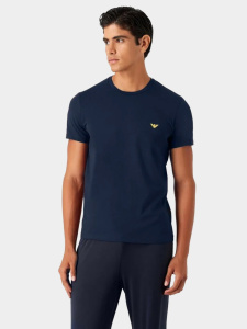Комплект мужских футболок EMPORIO ARMANI (2шт) (Marine/Marine 06236)