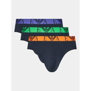 Комплект мужских трусов-слипов EMPORIO ARMANI (3шт) (Marine/Marine/Marine 70435)