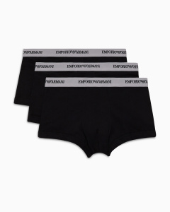 Комплект мужских трусов-боксеров EMPORIO ARMANI (3шт) (Nero 00120)
