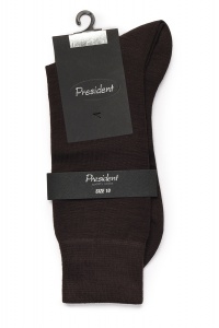 Мужские носки PRESIDENT Winter (Коричневый)