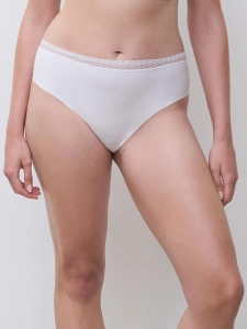 Женские трусы-слипы высокие CHANTELLE Cosy Chic (Белый)