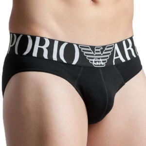 Мужские трусы-слипы EMPORIO ARMANI (Black 00020)