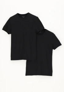 Мужская футболка PEROFIL Pima Bipack (Черный)