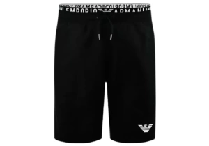 Мужские пляжные шорты EMPORIO ARMANI (Black 00020)