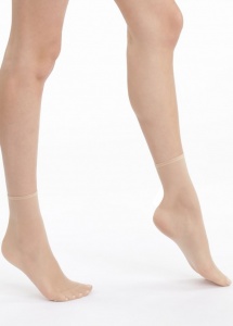 Комплект женских носков DIM Sublim 14 (2 пары) (Светло-Бежевый)