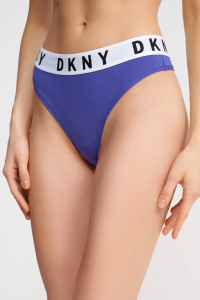Женские трусы-стринги DKNY Cozy Boyfriend (Синий)