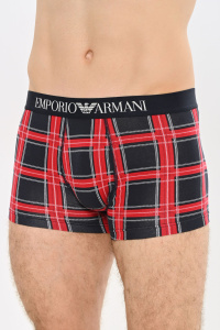 Мужской комплект EMPORIO ARMANI (Check/Marine 58436)
