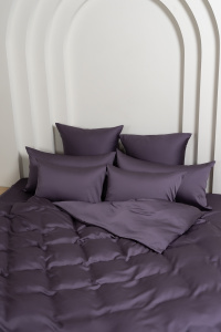Простыня из сатина GERMAN GRASS Violet Brilliant Grass (Фиолетовый)