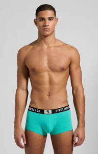 Комплект мужских трусов-боксеров BIKKEMBERGS New Pupino (2шт) (Бирюзовый-Черный)