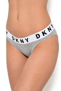 Женские трусы-слипы DKNY Cozy Boyfriend (Серый)