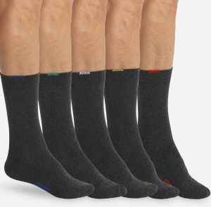Комплект мужских носков DIM EcoDIM (5 пар) (Серый)