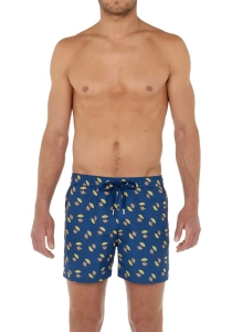 Мужские пляжные шорты HOM Marcello (Синий)
