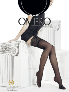 Чулки OMERO Intrigante Tulle (Nero)