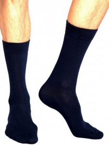 Комплект мужских носков DIM Basic Cotton (3 пары) (Синий)