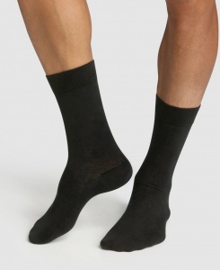 Комплект мужских носков DIM Green Bio Ecosmart (2 пары) (Антрацит)