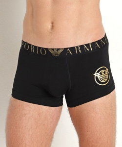Мужские трусы-боксеры EMPORIO ARMANI (Black 00020)