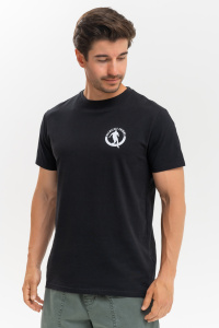 Мужская футболка BIKKEMBERGS Pupino (Черный)