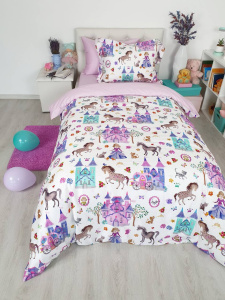 Постельное белье из сатина TIVOLYO HOME Princess