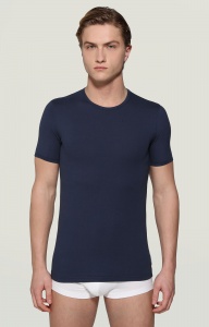 Мужская футболка BIKKEMBERGS Essential (Темный-Синий)