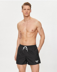 Мужские пляжные шорты EMPORIO ARMANI (Black 00020)