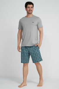 Мужская пижама EMPORIO ARMANI (Print Artic/Stone 26742)