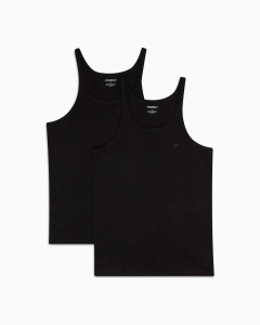 Мужская майка EMPORIO ARMANI (Nero/Nero 07320)