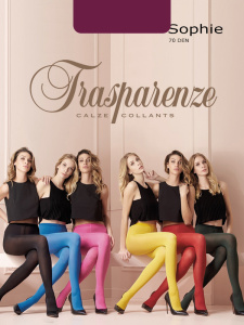 Колготки TRASPARENZE Sophie 70 (Magenta)