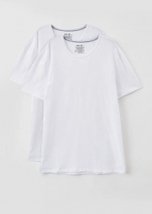 Комплект мужских футболок DIM X-Temp (2шт) (Белый/Белый)
