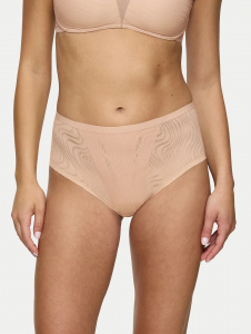 Женские трусы-слипы высокие TRIUMPH Shape Smart Ellipse (Бежевый)