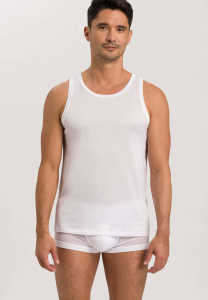Мужская майка HANRO Cotton Sporty (Белый)