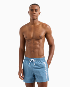 Мужские пляжные шорты EMPORIO ARMANI (Captains Blue u9299)