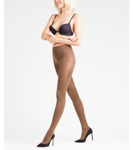 Колготки FALKE Seidenglatt 80 (Коричневый)