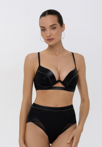 Верх купальника пуш-ап с плотной чашкой MARC AND ANDRE Black Couture (Черный)